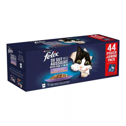 Purina Felix Fantastic alutasakos macskaeledel házias válogatás (44x85 g)